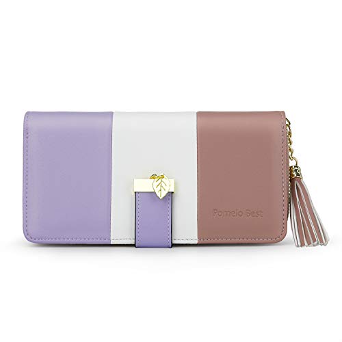 RFID Wallets for Women with Multiple Card Slots and Cellphone Compartment