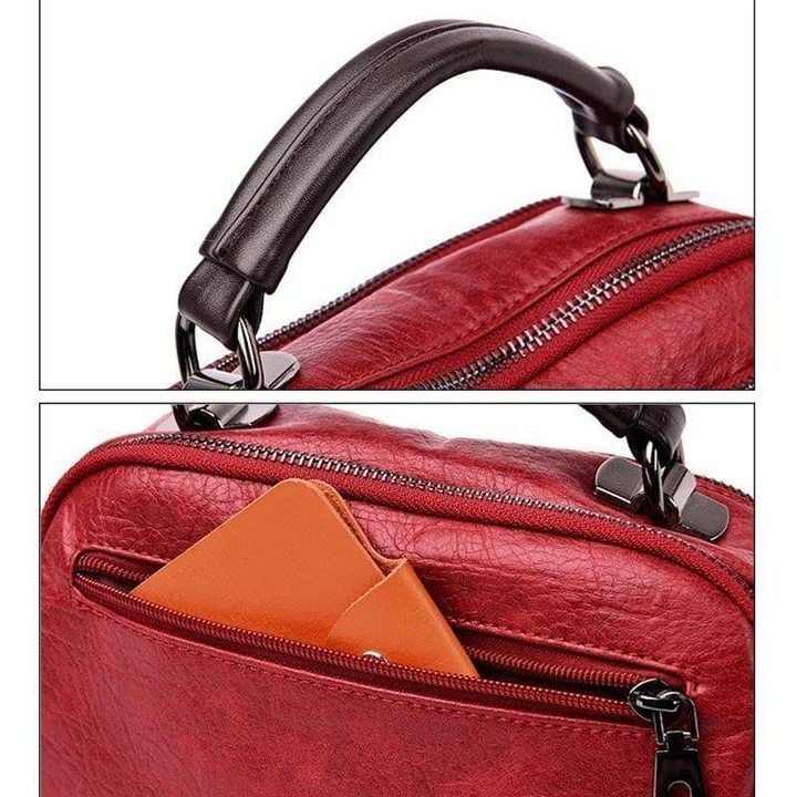 🔥Hot SALE-60% OFF 🔥MULTI POCKETS SOFT LEATHER BAG