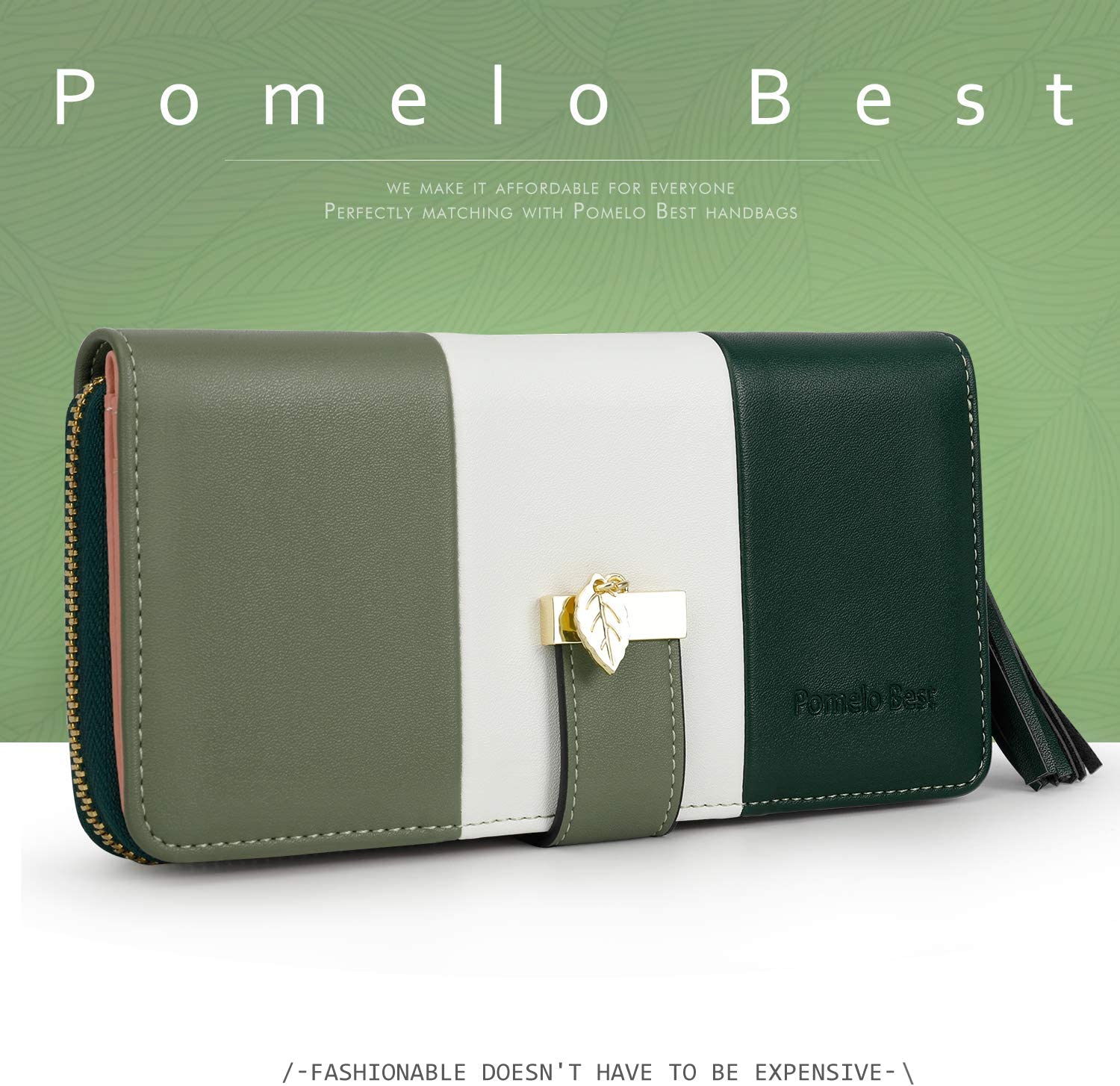 RFID Wallets for Women with Multiple Card Slots and Cellphone Compartment