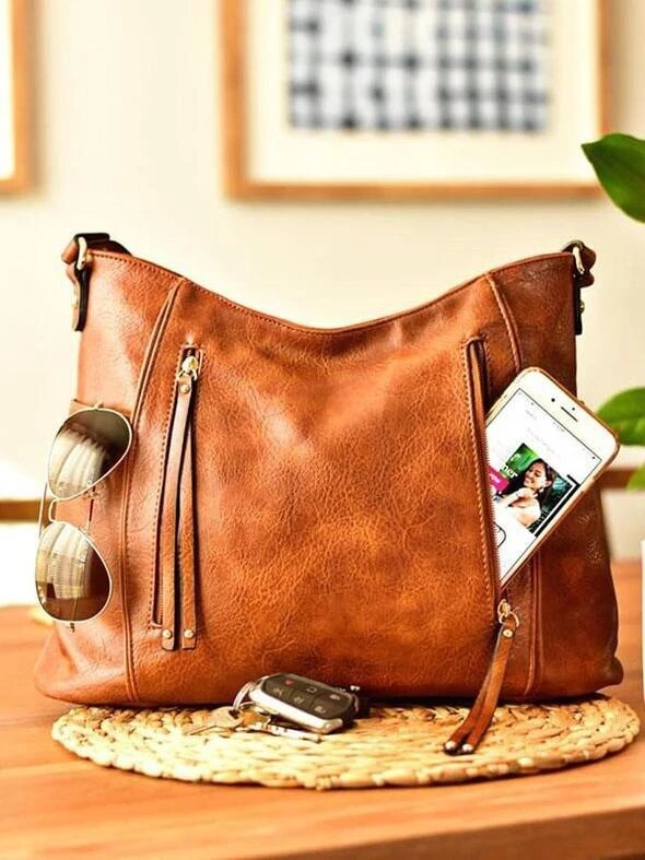 Nola | Stylish vintage leather bag