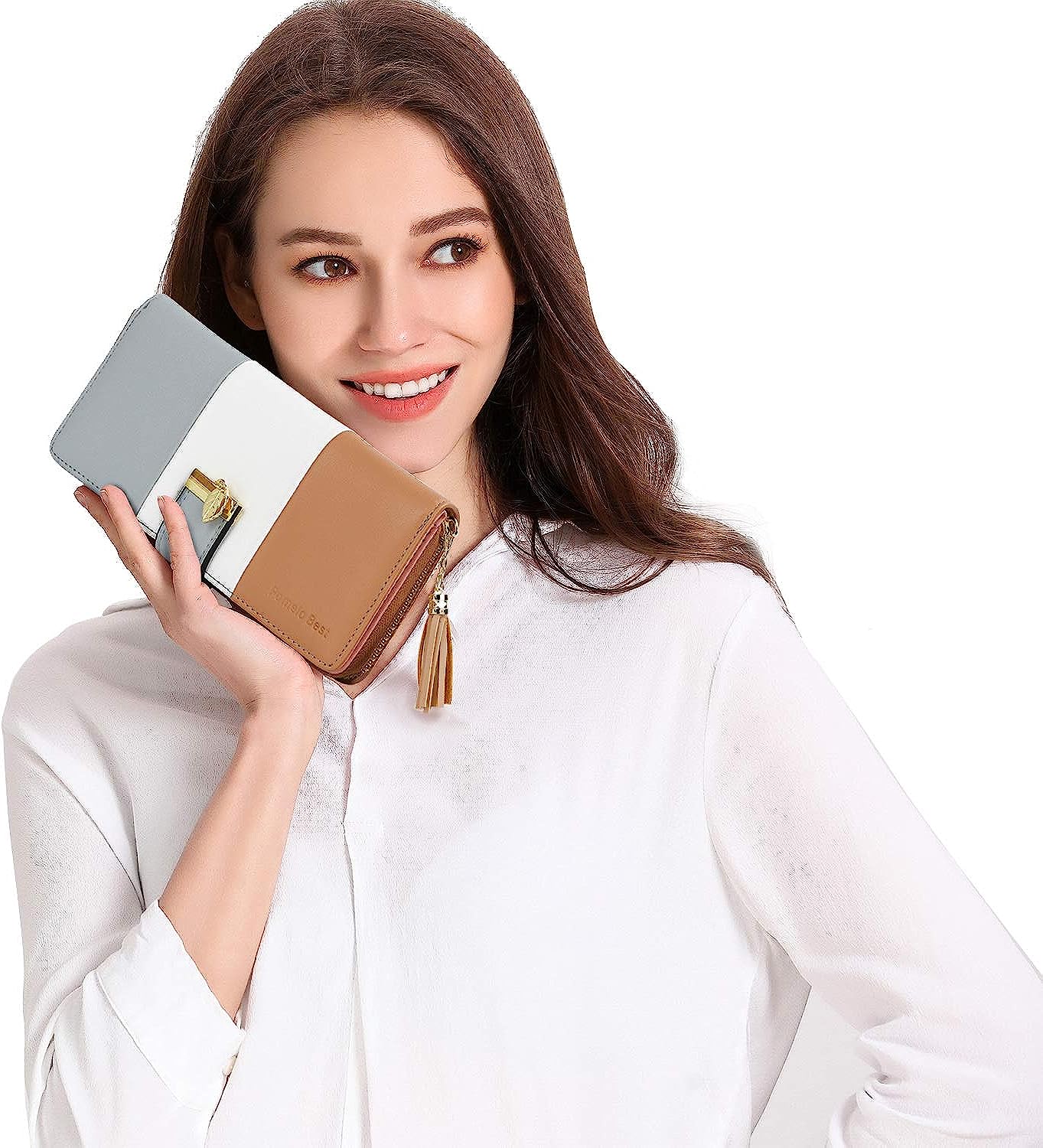 RFID Wallets for Women with Multiple Card Slots and Cellphone Compartment