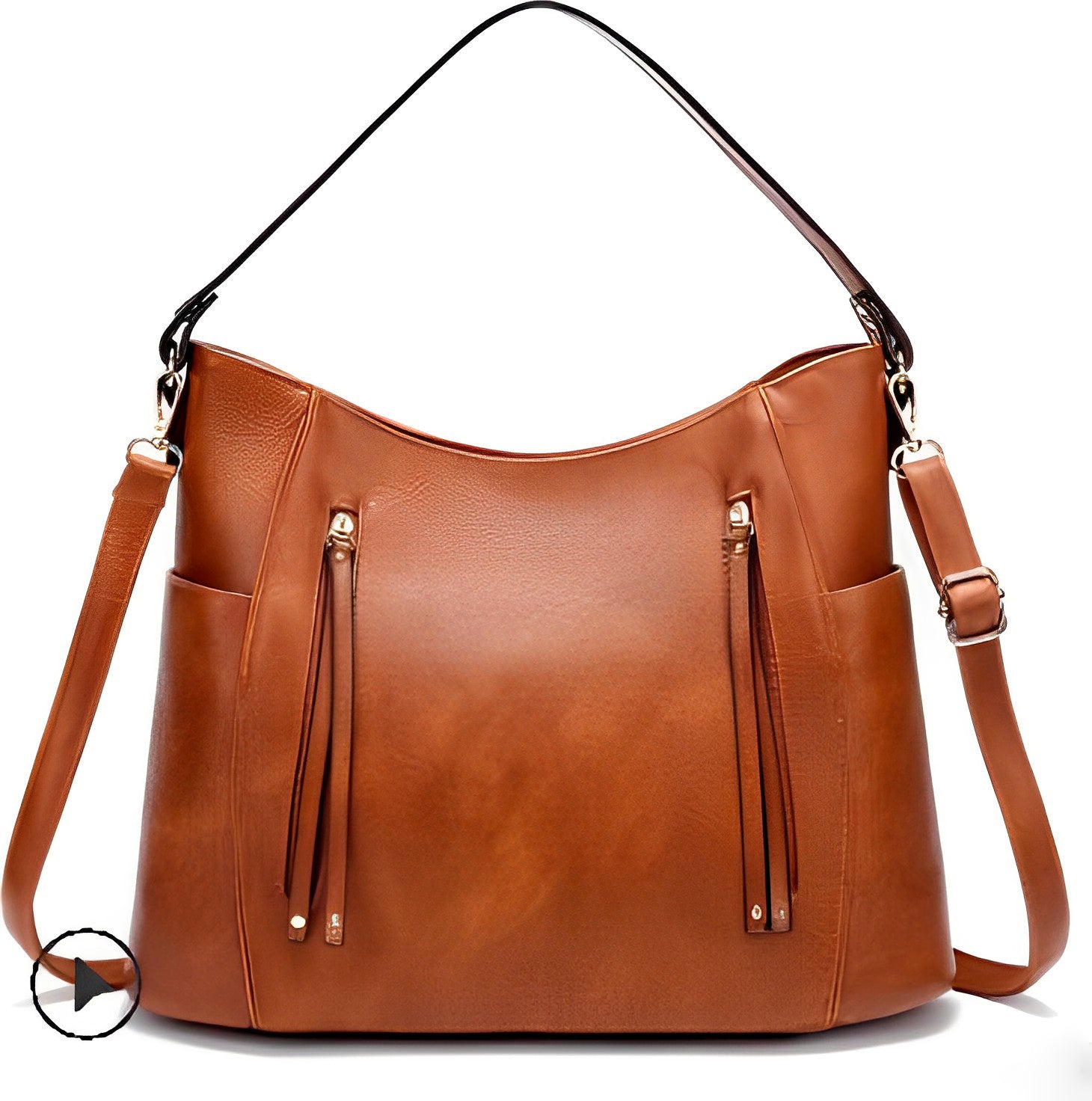 Nola | Stylish vintage leather bag