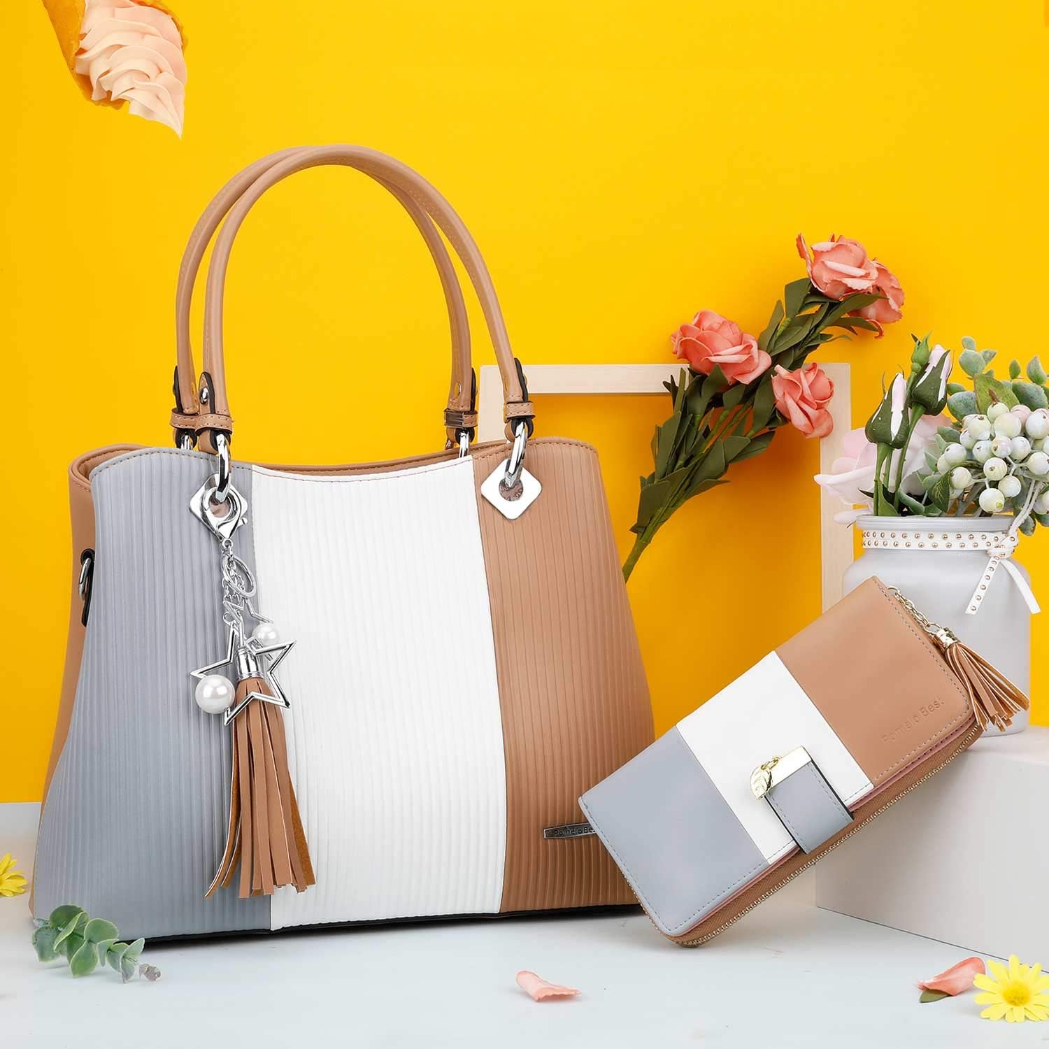 RFID Wallets for Women with Multiple Card Slots and Cellphone Compartment