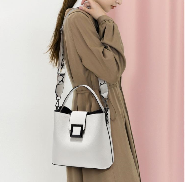 Last day to get 49% off for a limited time Minimalist Top Handle Bucket Bag