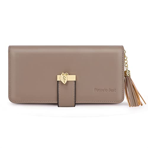 RFID Wallets for Women with Multiple Card Slots and Cellphone Compartment