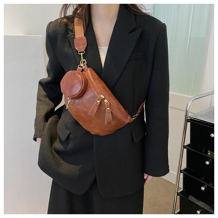 LAST DAY 70% OFF Winter solid colour fashion crossbody bag