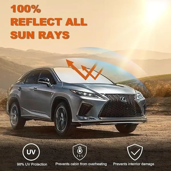 🎁 LAST DAY SALE 49% OFF 🔥 - Car Windshield Sun Shade Cover