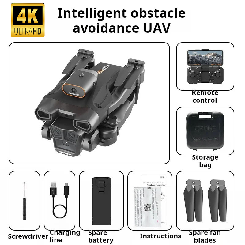 🔥 Drone with 4K Camera Suitable for Adults and Kids 12+, Remote Control Quadcopter with Auto Return