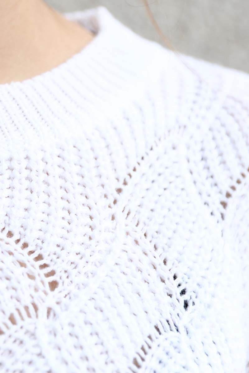 Florcoo O Neck Knit Sweaters