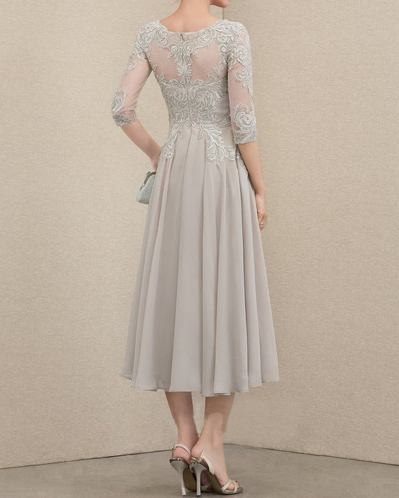 FASHION ELEGANT LACE EMBROIDERED DRESS