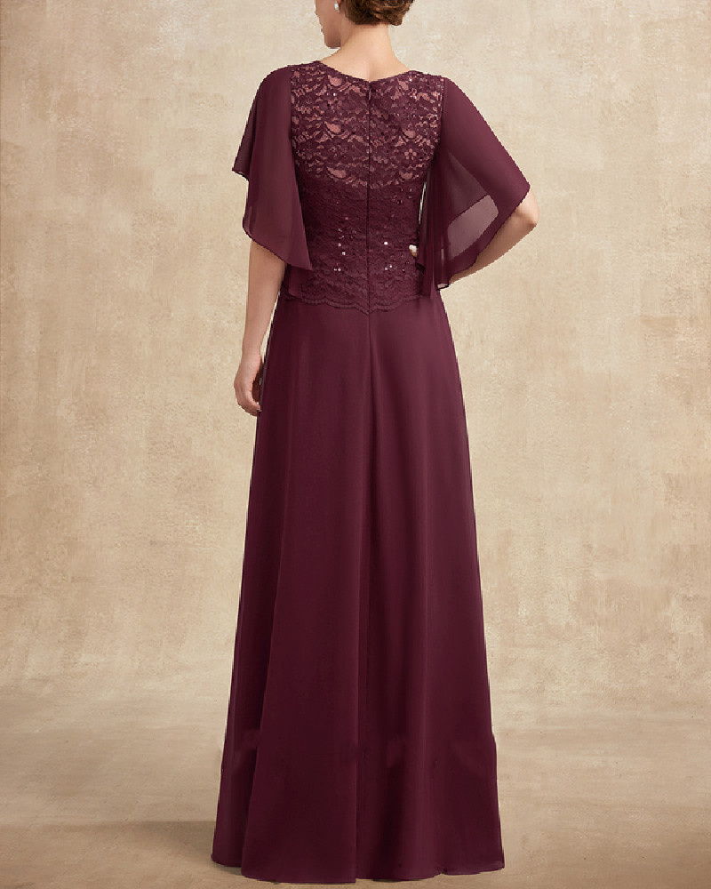 FASHION ELEGANT LACE EMBROIDERED DRESS