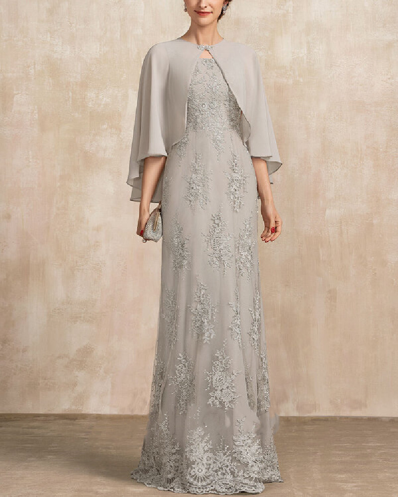 FASHION ELEGANT LACE EMBROIDERED DRESS