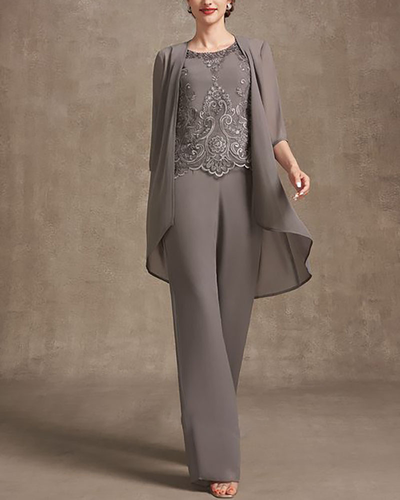 Ladies Casual Versatile Printed Elegant Suit