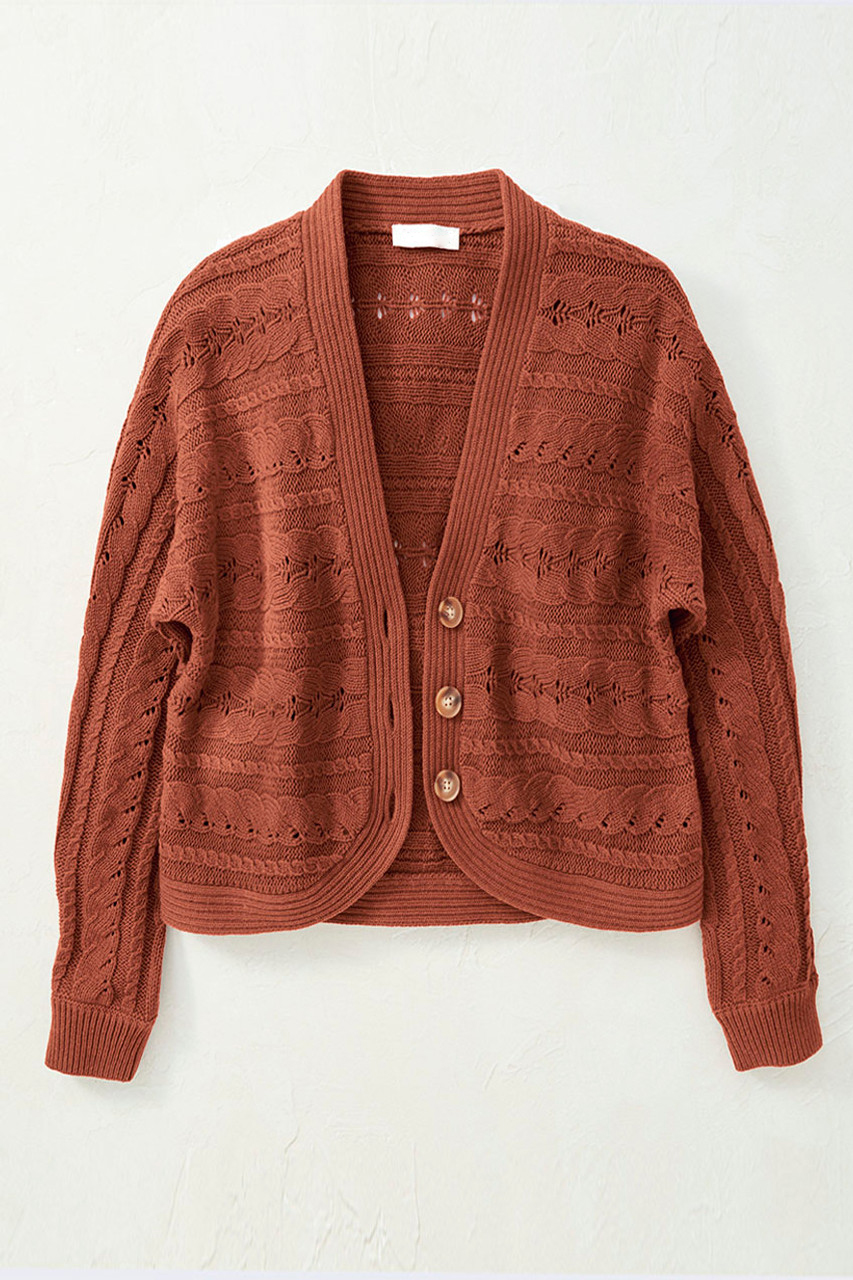 Cable Twist Shrug