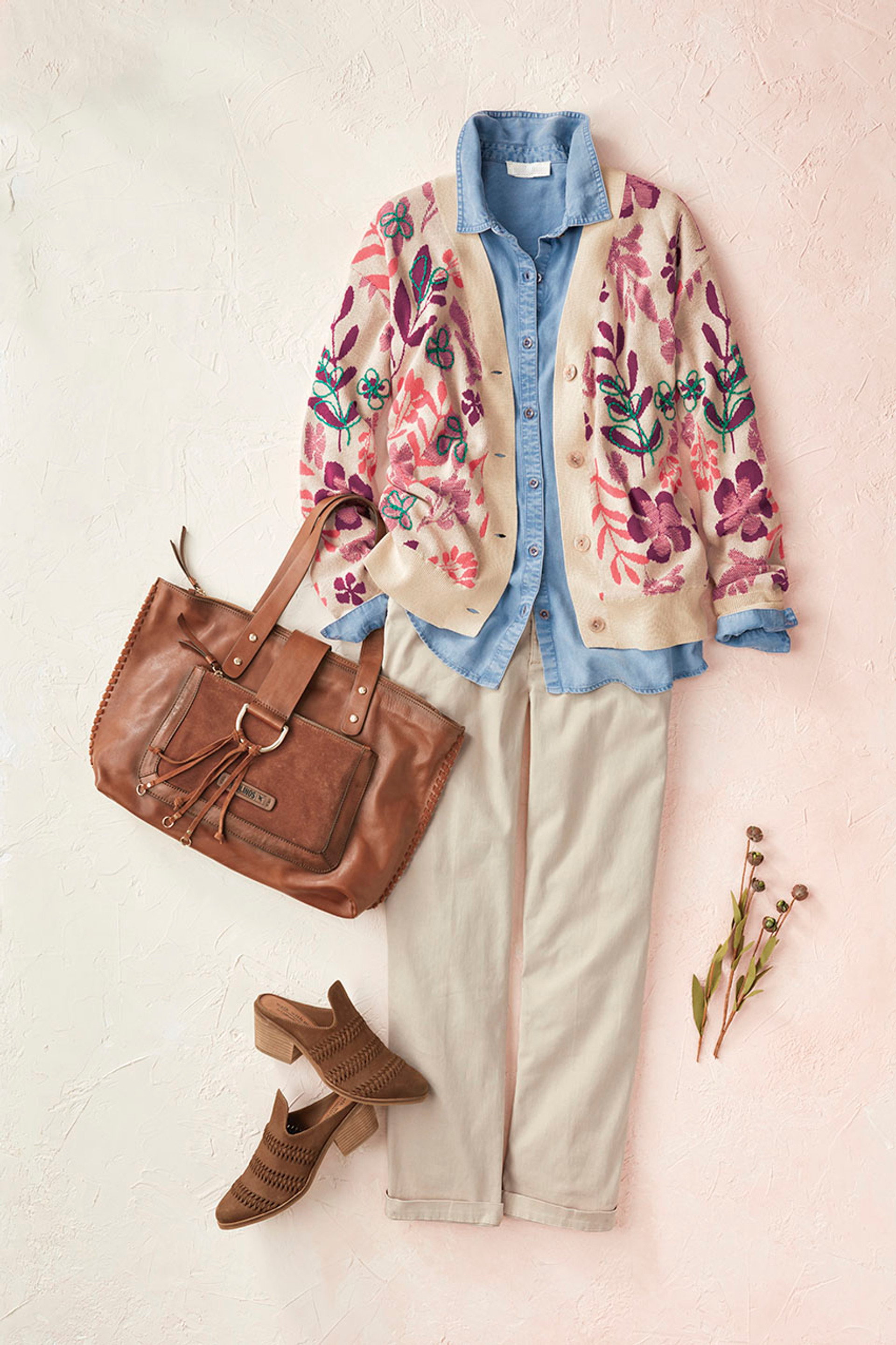 Woodland Florals Sweater