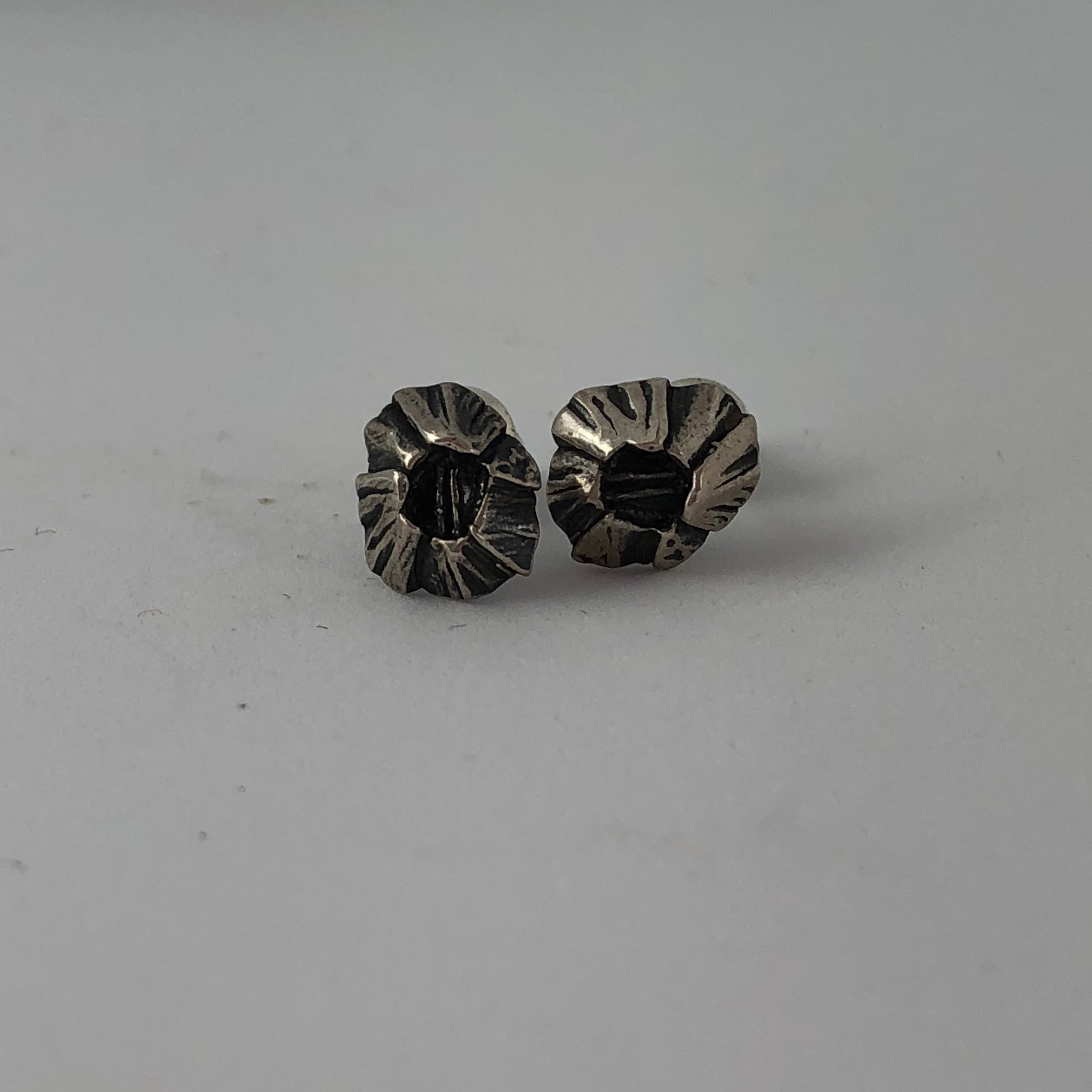 sterling silver barnacle studs