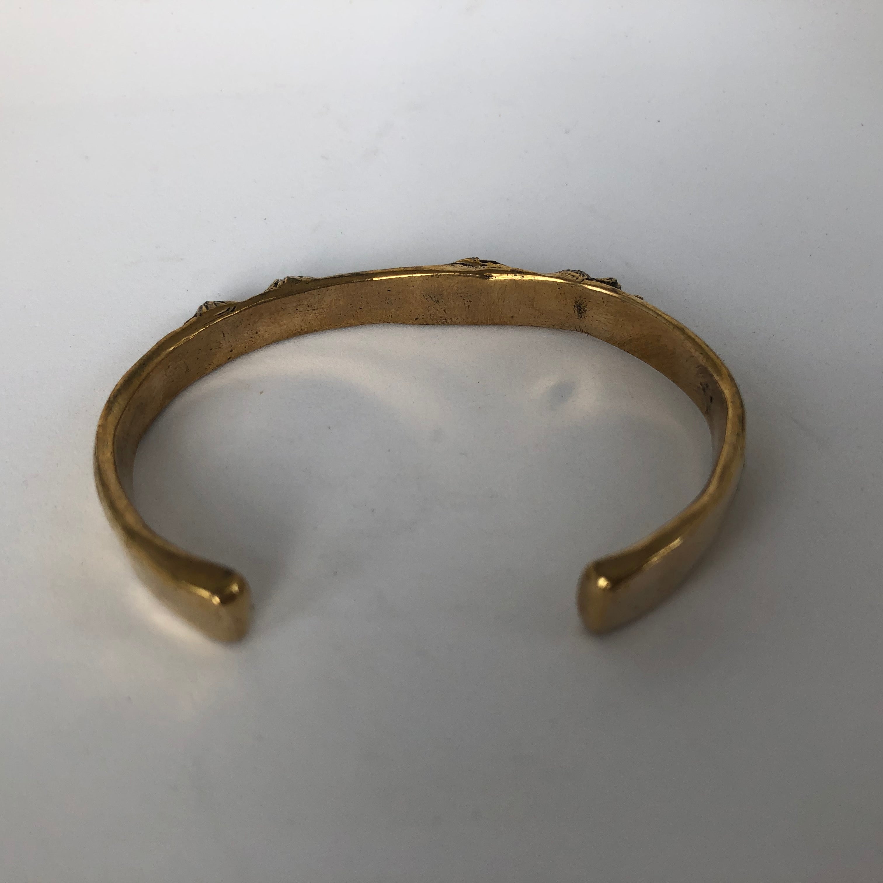 barnacle cuff bracelet bronze