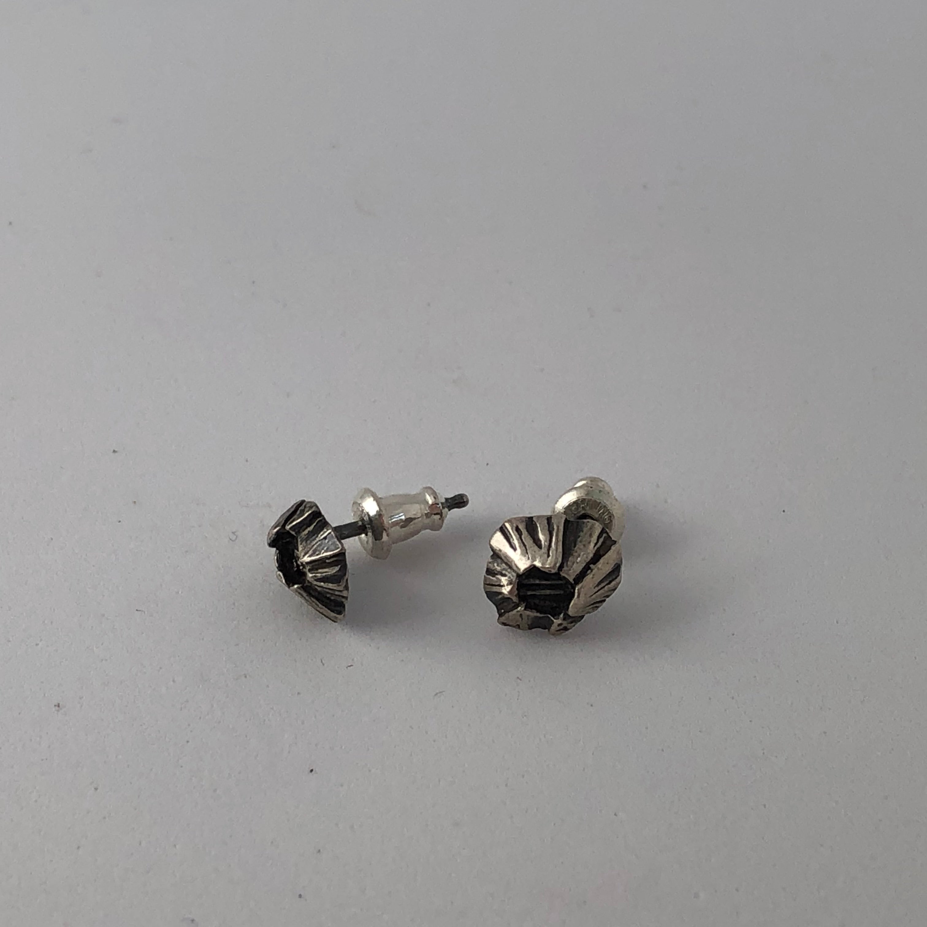 sterling silver barnacle studs
