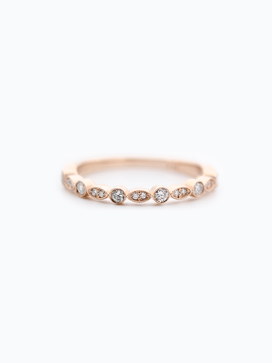 Rose Gold Diamond Ring