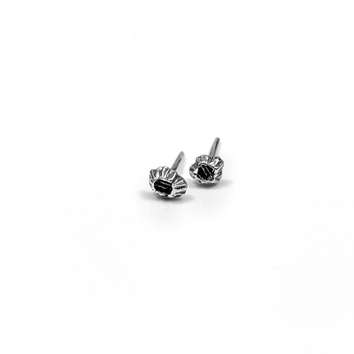 sterling silver barnacle studs