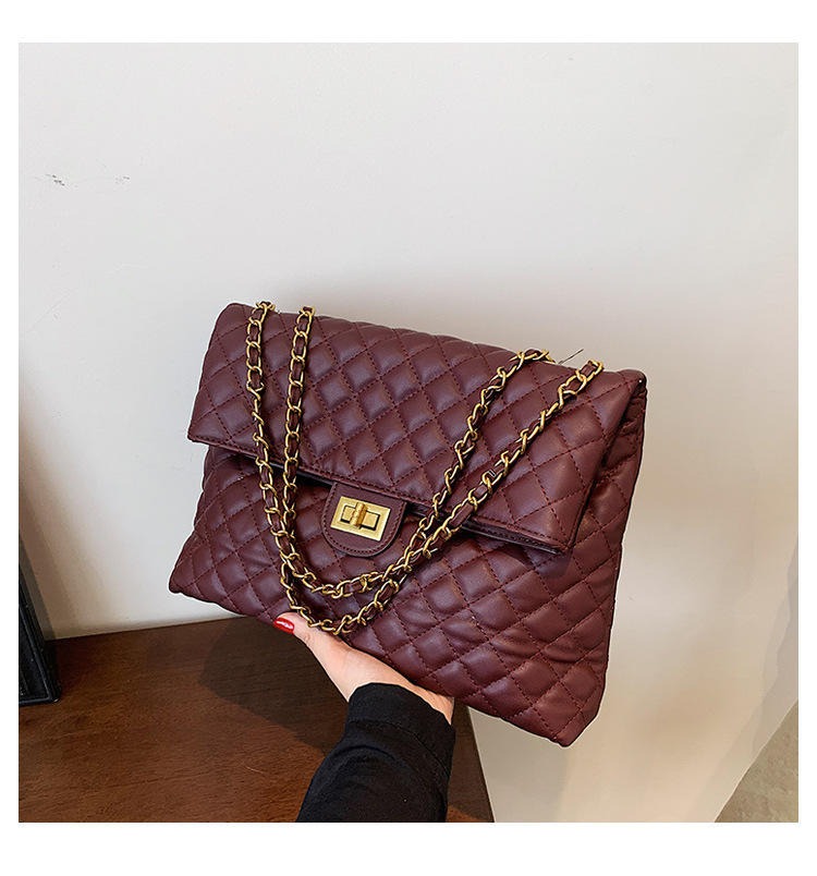 HB017 – Leather Crossbody Bags for Women – Brown