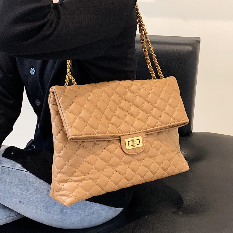 HB017 – Leather Crossbody Bags for Women – Brown