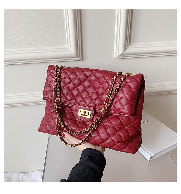 HB017 – Leather Crossbody Bags for Women – Brown