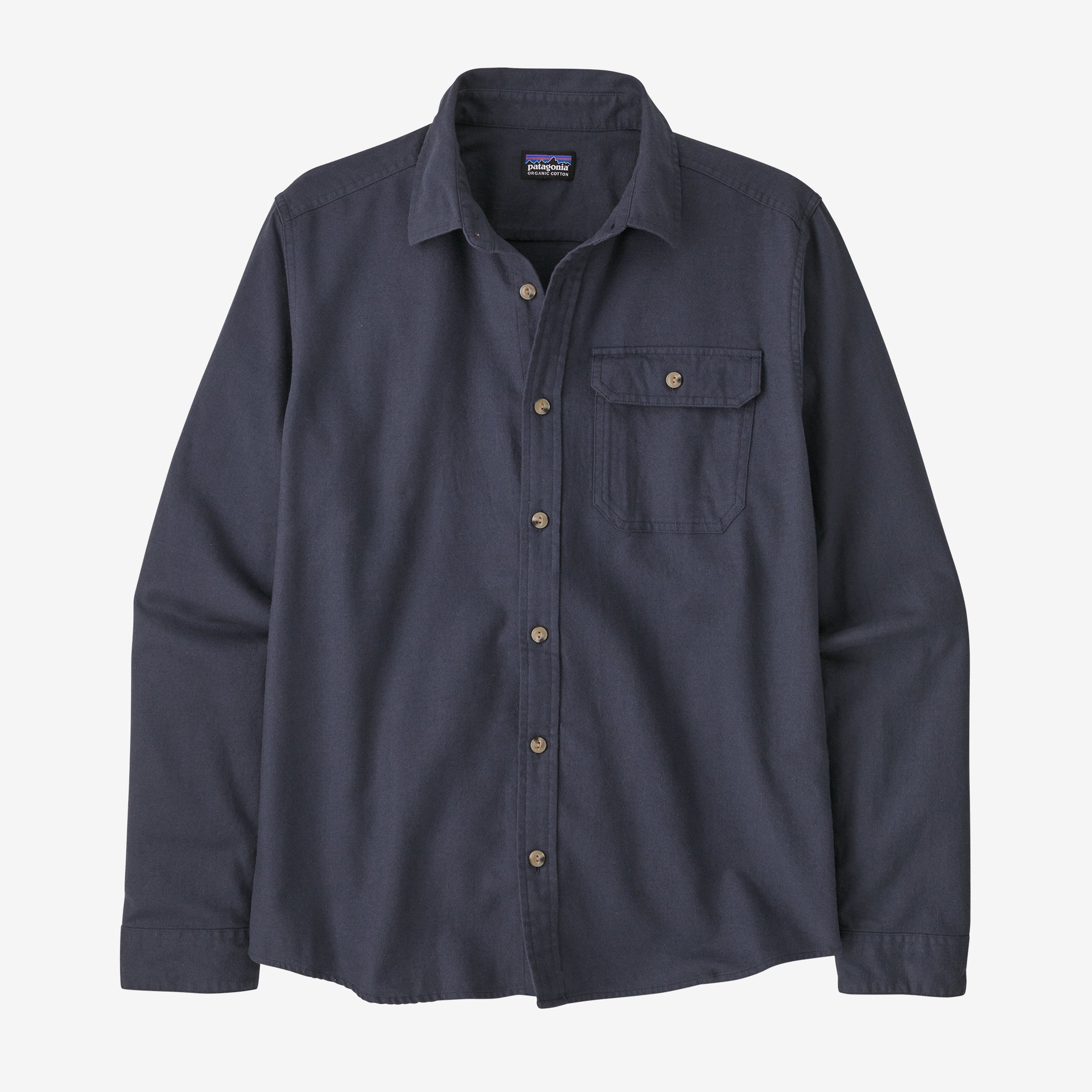 Men's Long-Sleeved Cotton in Conversion Lightweight Fjord Flannel Shirt