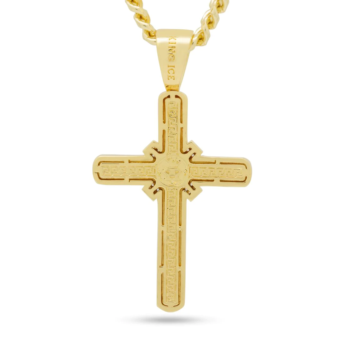 Wrapped Cross Necklace