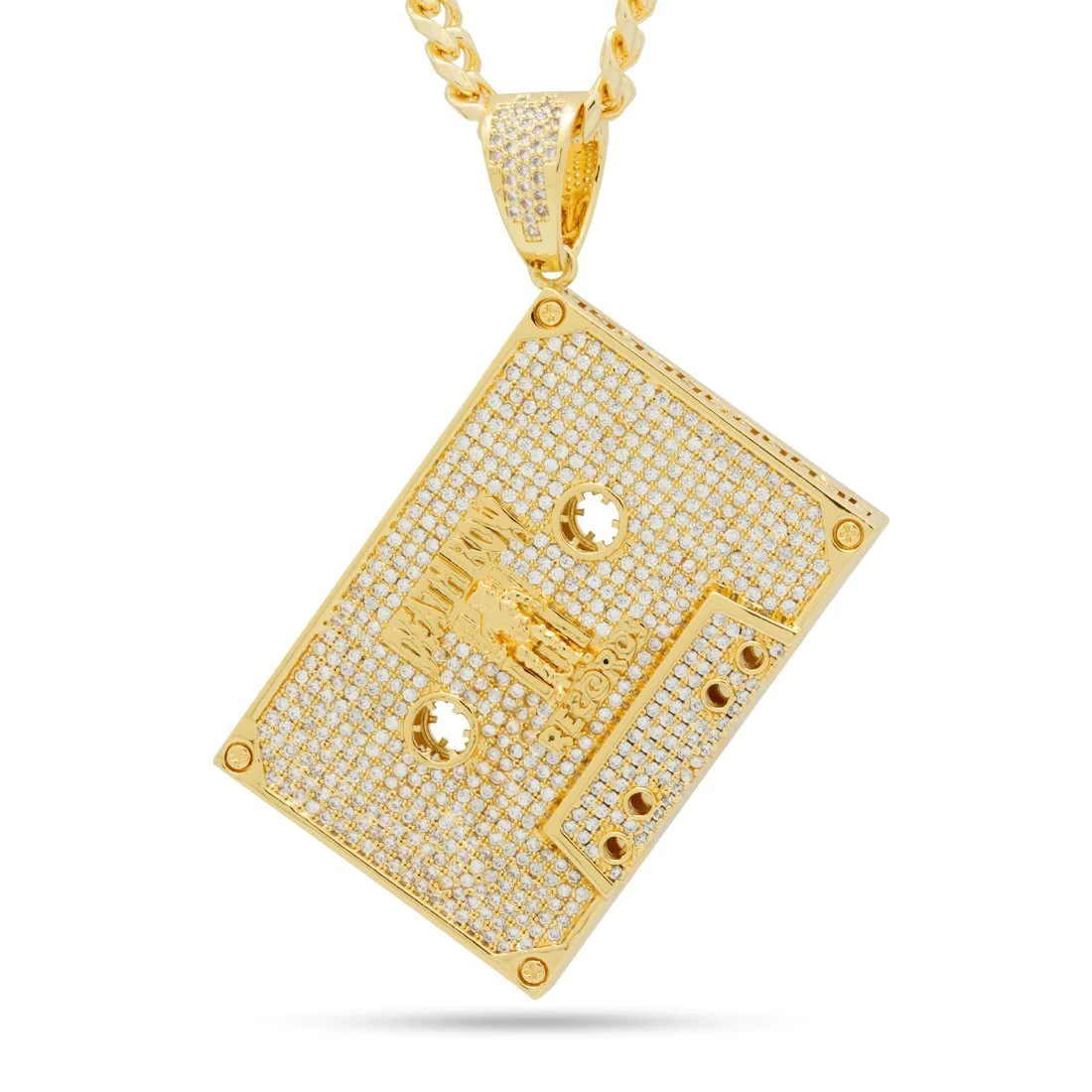 Death Row Records x King Ice - Executive Cassette Necklace
