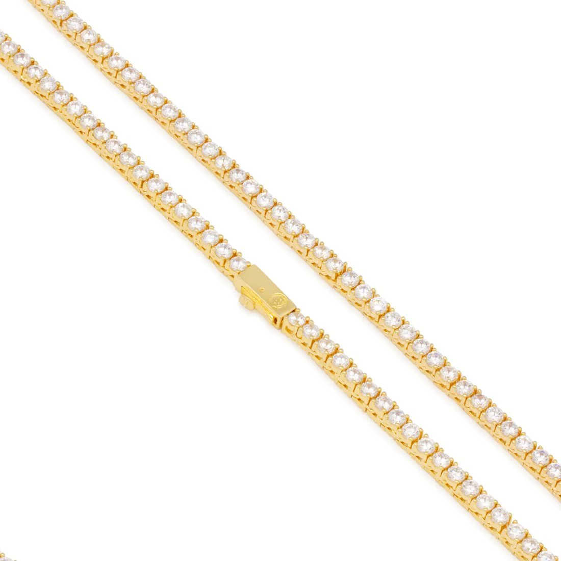 3mm Tennis Chain Choker Set