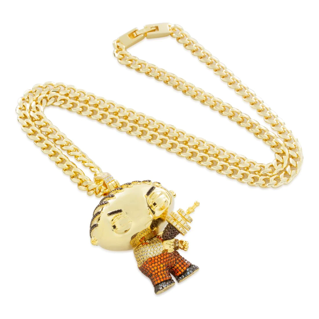 Family Guy x King Ice - Ray Gun Stewie Necklace