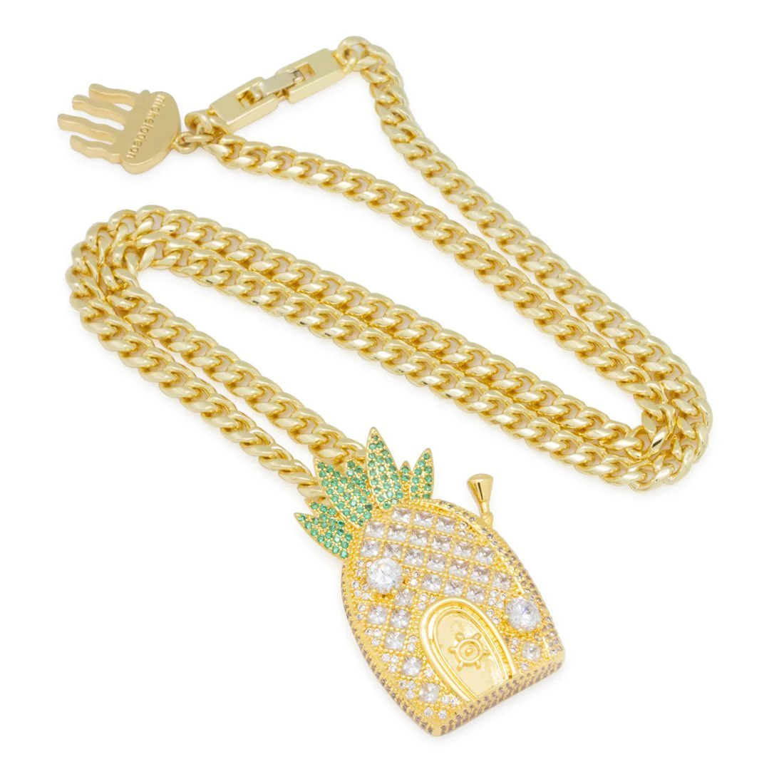 SpongeBob x King Ice - Pineapple House Necklace