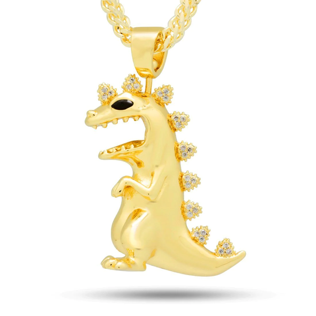 Rugrats x King Ice - Reptar Necklace