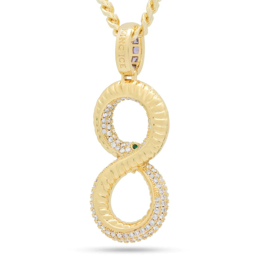 Black Mamba Ouroboros Necklace