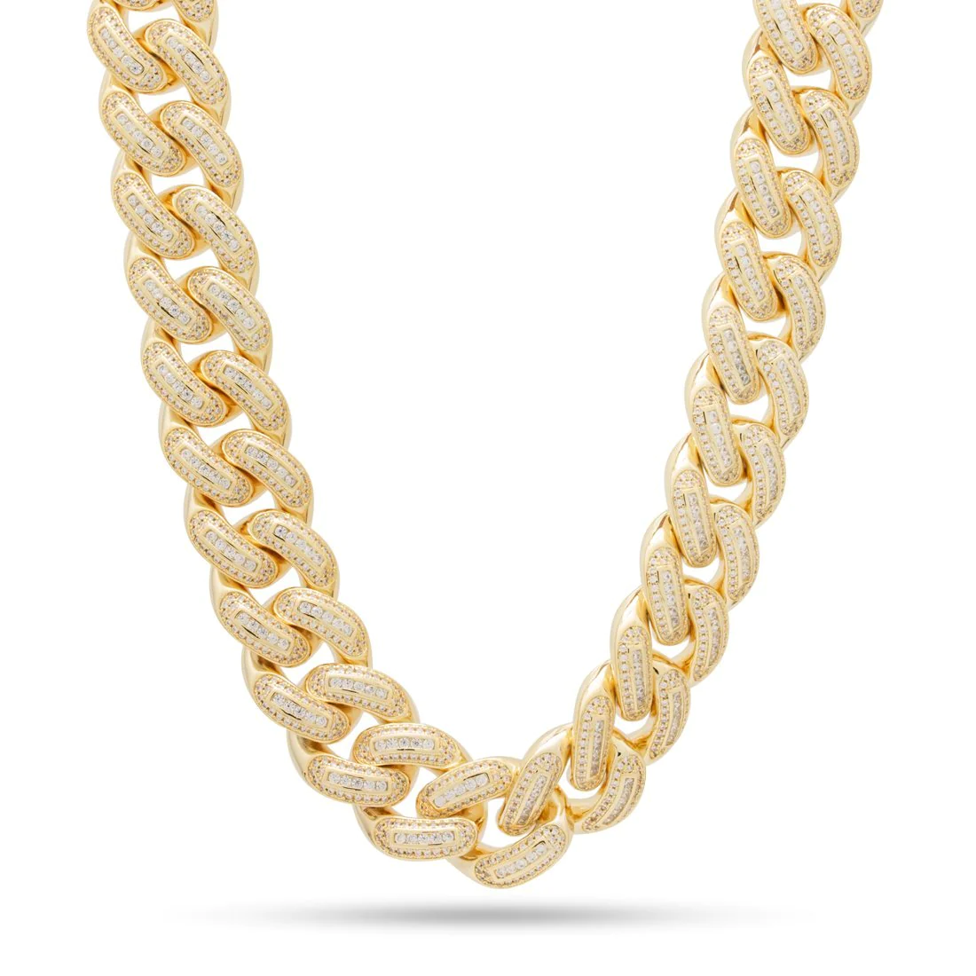 18mm Flooded Miami Cuban Chain