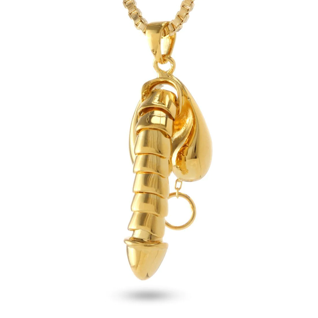 Erotic Erecting Penis Necklace