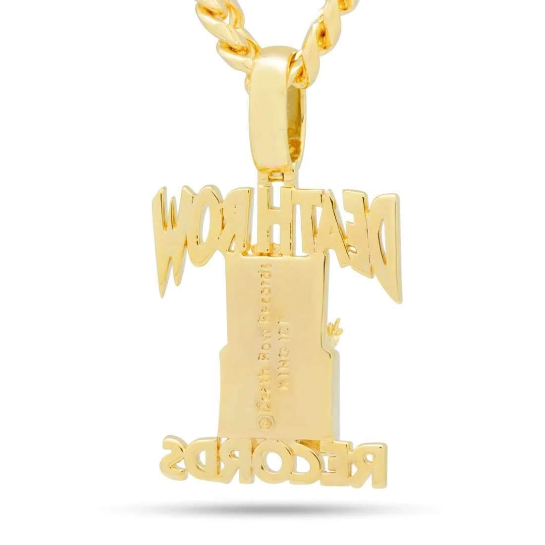 Death Row Records x King Ice - Logo Necklace