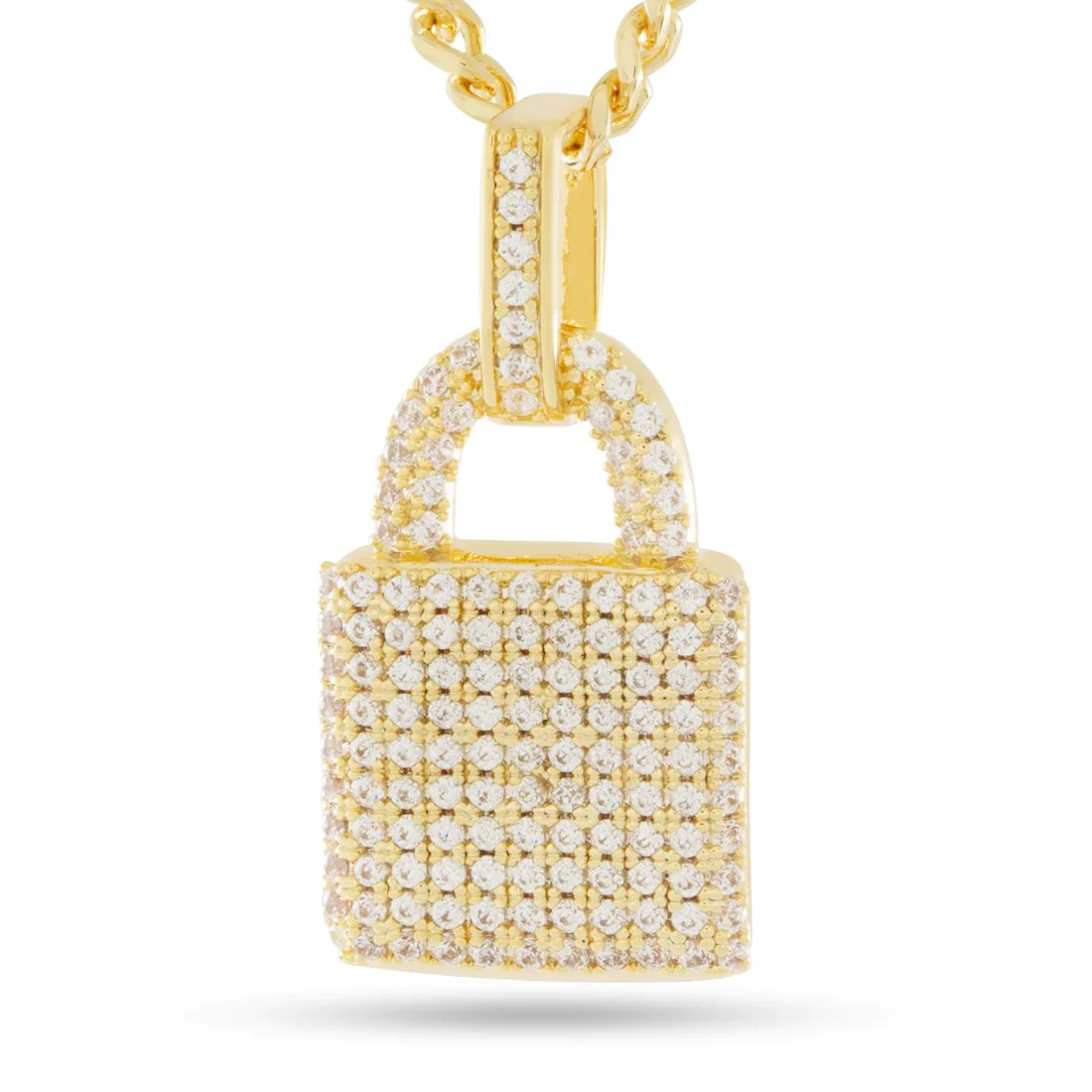 Iced Original Padlock Necklace