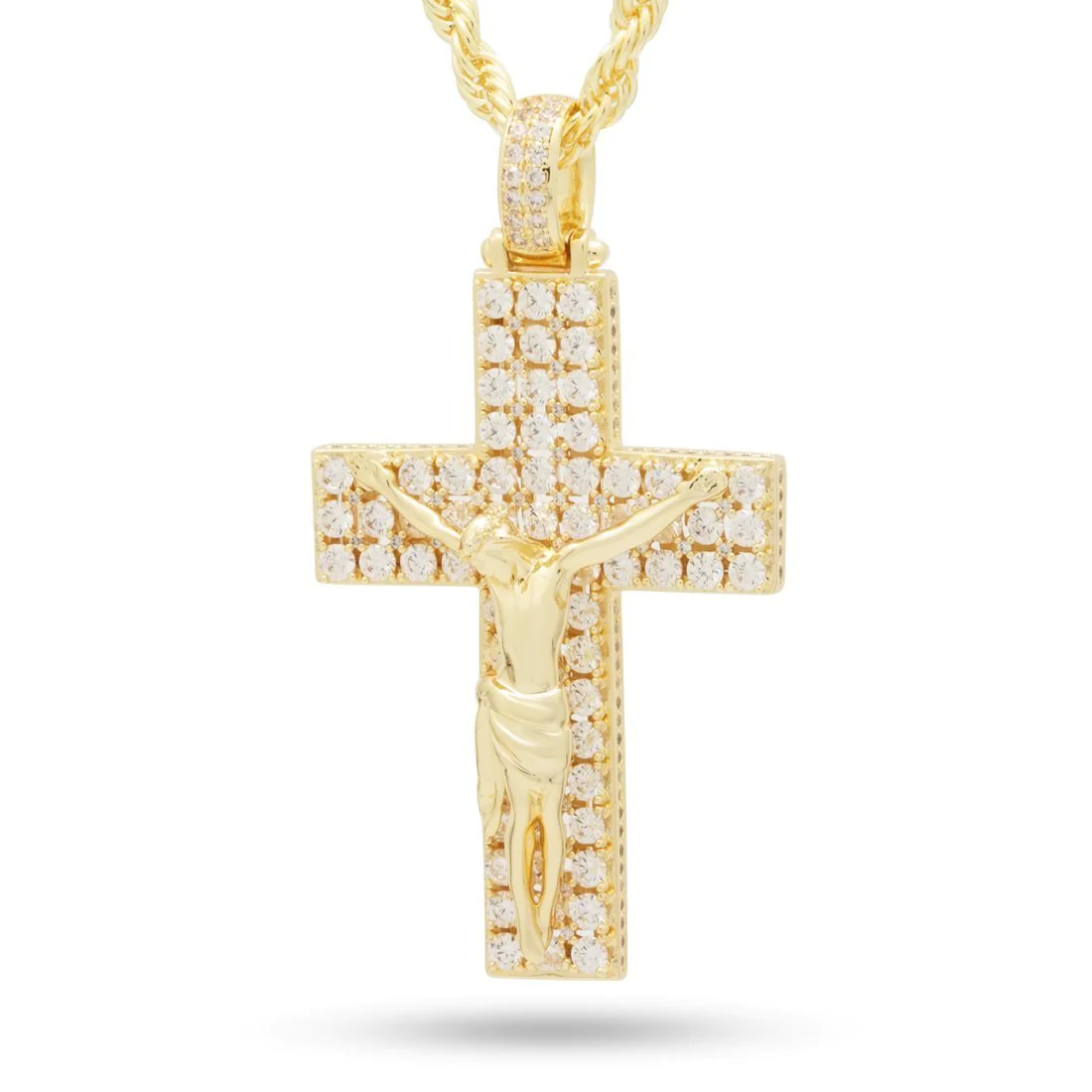 Notorious B.I.G. x King Ice - Biggie Crucifix Necklace