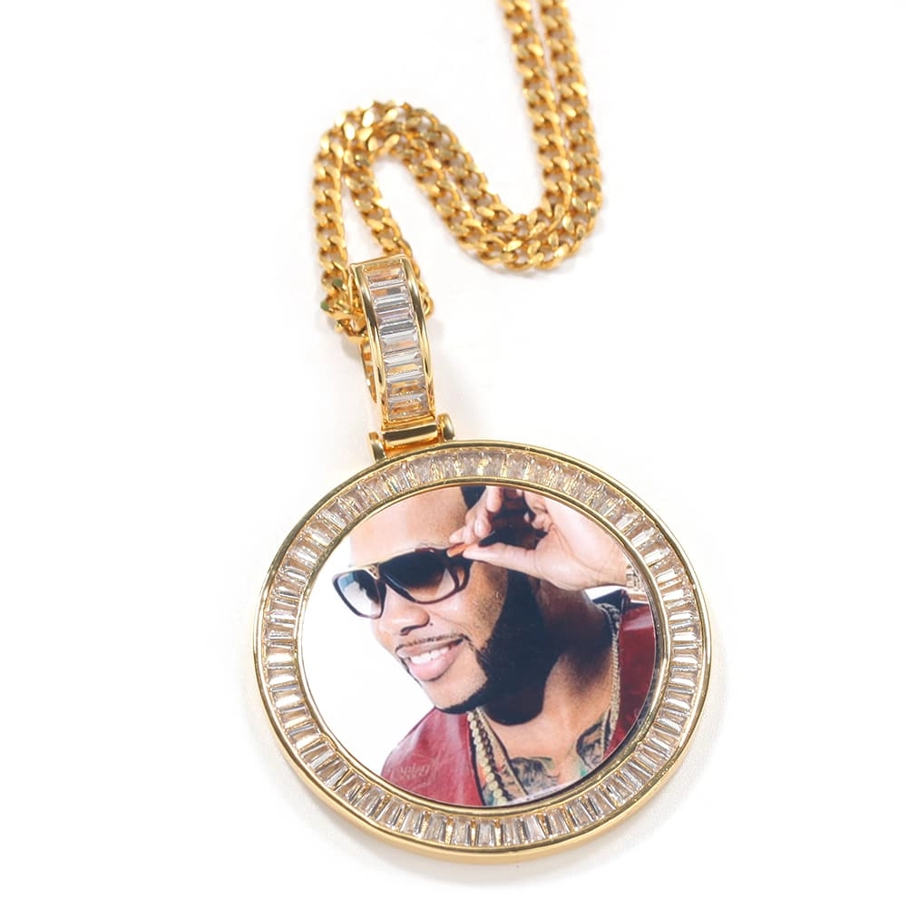 Custom Round Photo Pendants