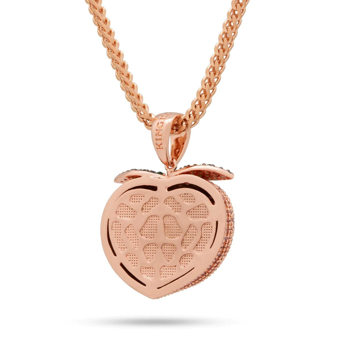 Peach Emoji Necklace