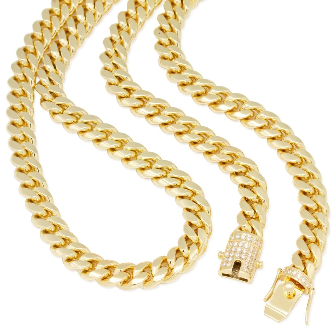 12mm Miami Cuban Link Chain