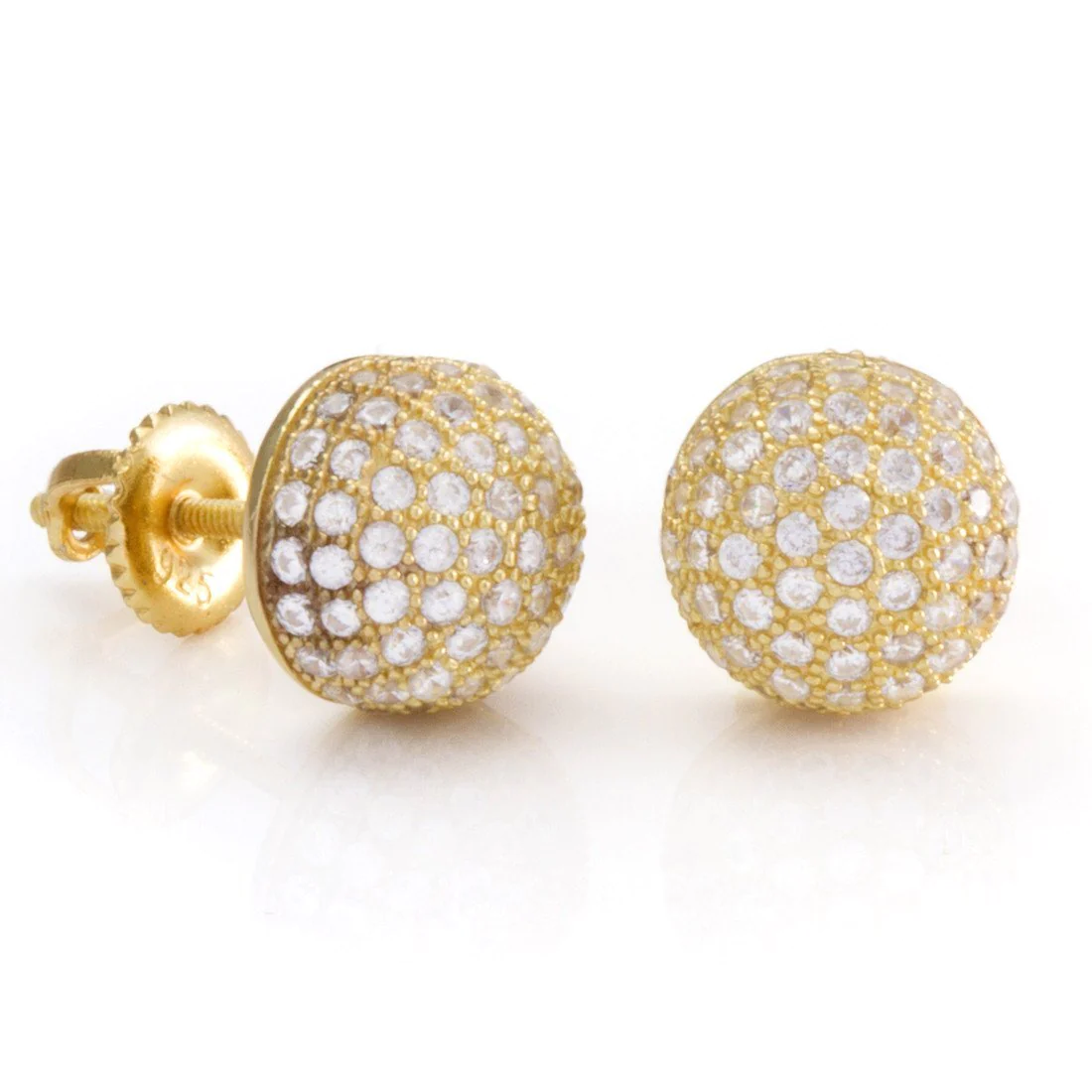Dome Stud Earrings
