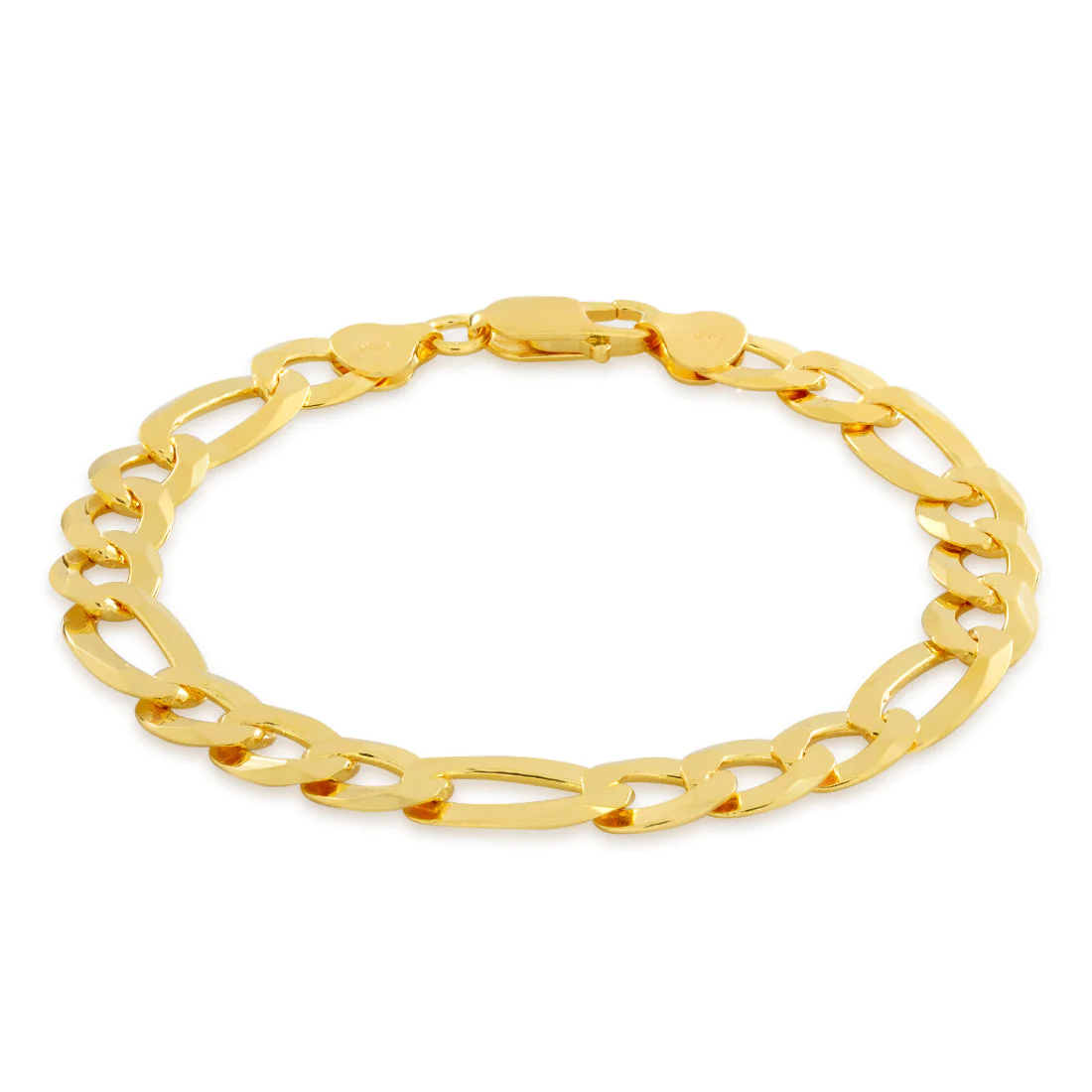 8mm Figaro Bracelet