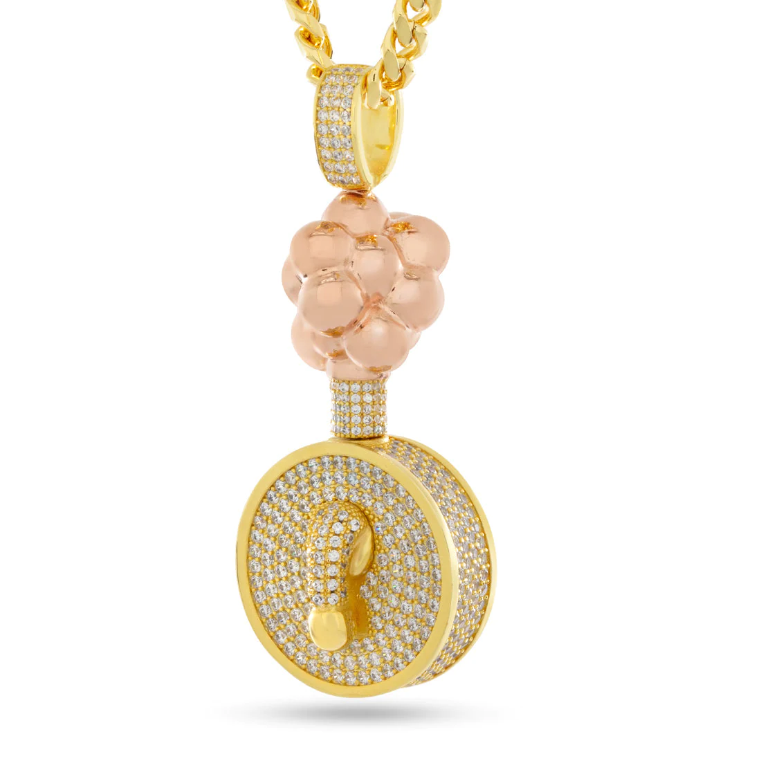 Rick and Morty x King Ice - LE Plumbus Necklace