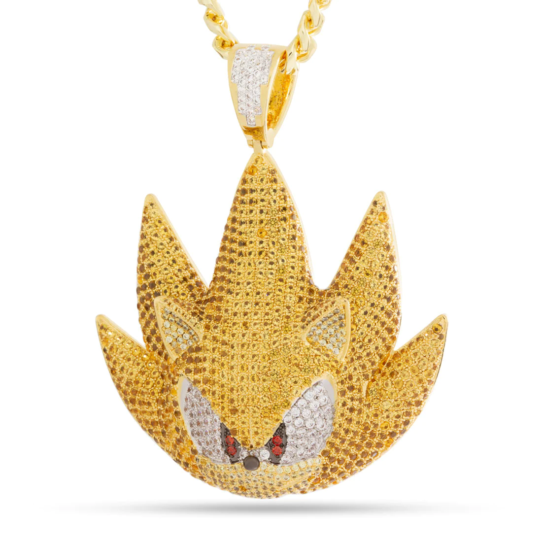 Sonic the Hedgehog x King Ice - LE Super Sonic Necklace