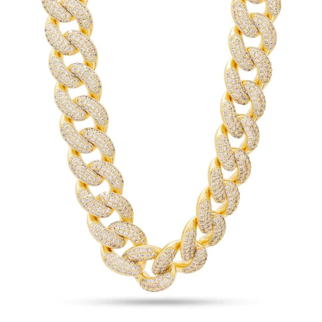 20mm Classic Iced Miami Cuban Chain