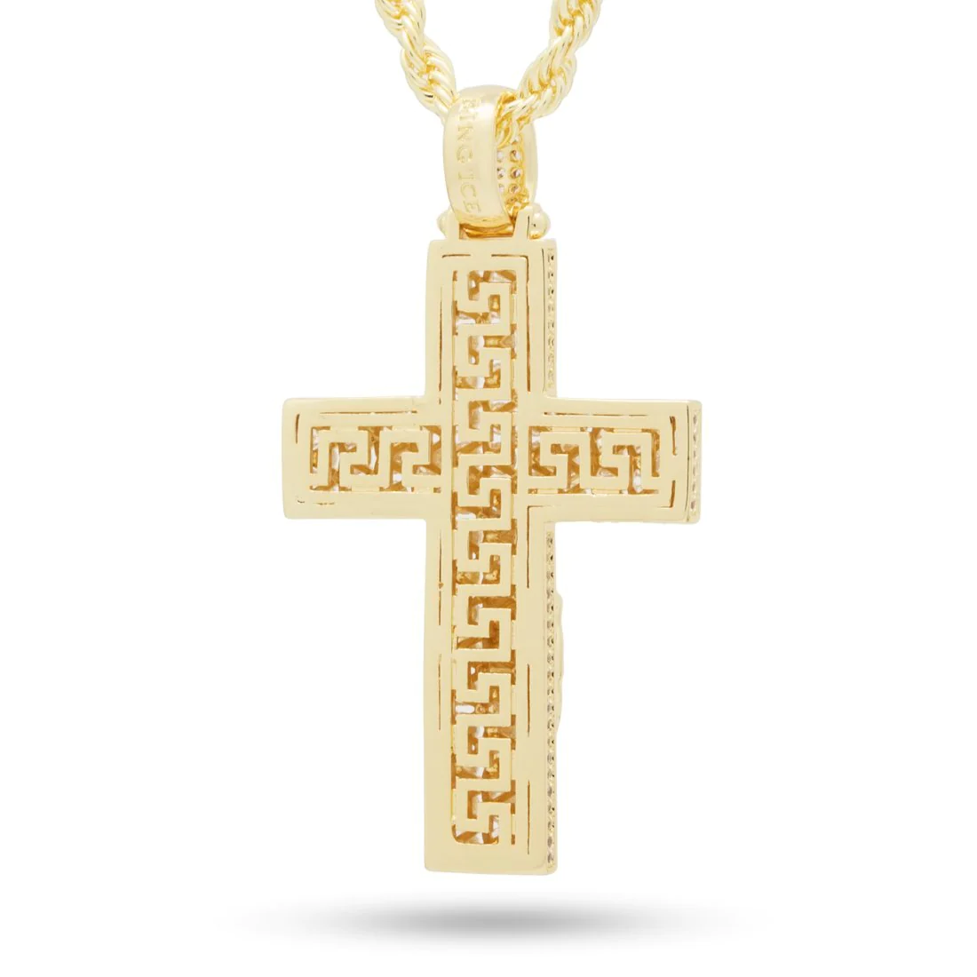 Notorious B.I.G. x King Ice - Biggie Crucifix Necklace