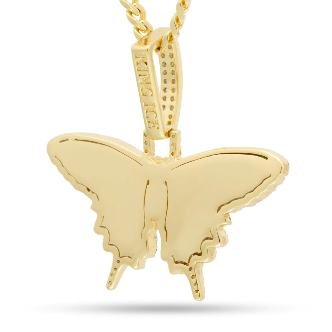 Iced Butterfly Necklace